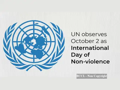 October 2 is observed as Non-Violence Day