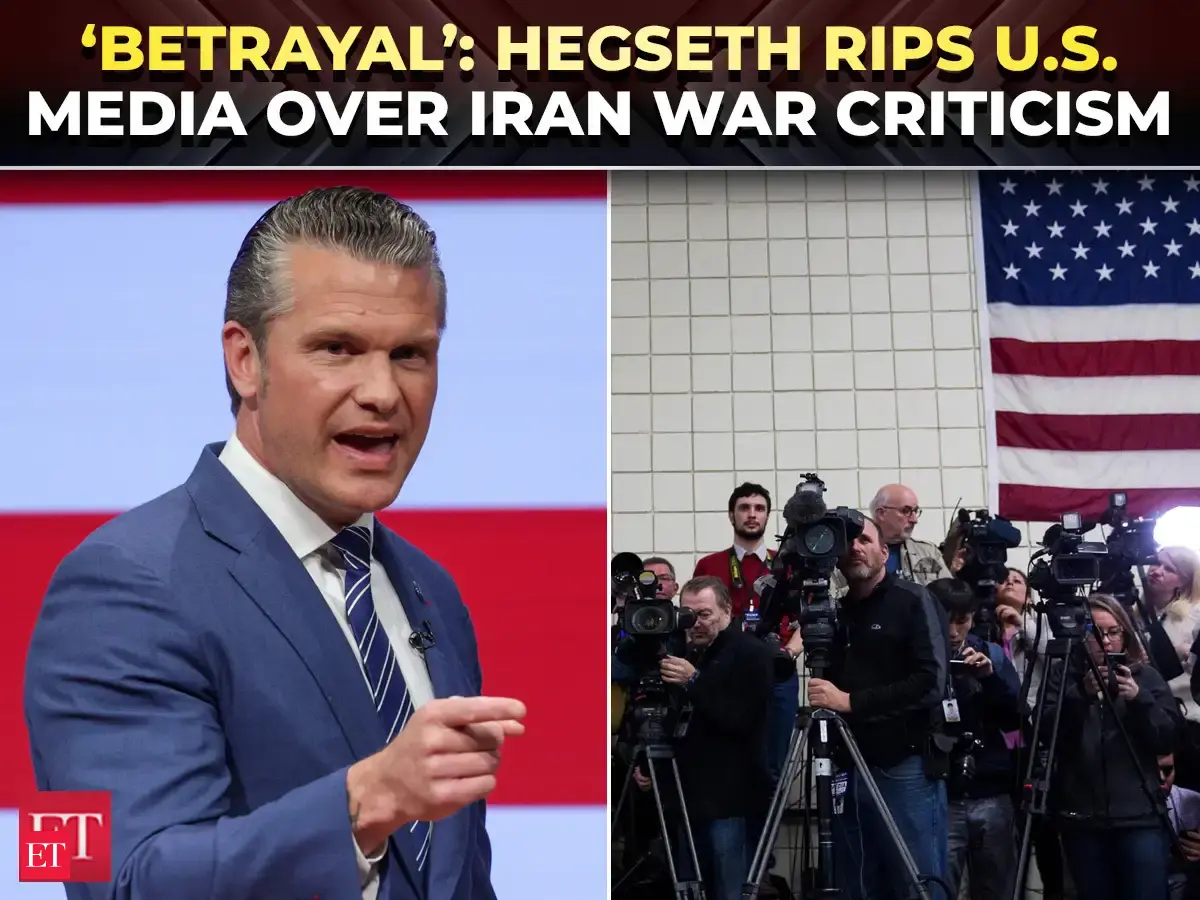 Pete Hegseth Accuses US Media of Treason Over Iran War Coverage in State of Force Speech