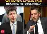 'Sam Altman turned us down': Hawley puts OpenAI CEO on the spot over no-show at &lsquo;Rogue AI' hearing