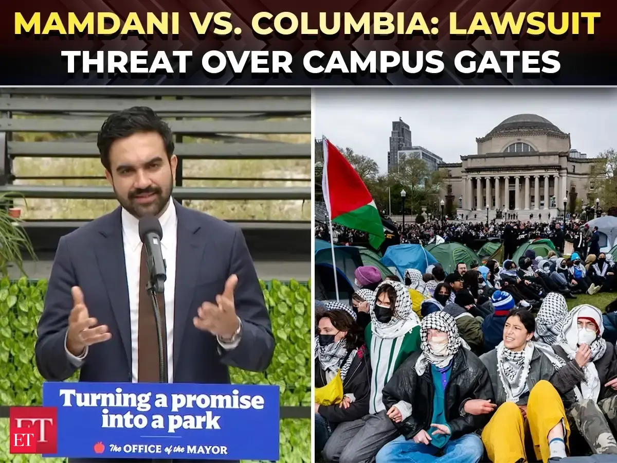 'We'll take legal action': Mamdani threatens Columbia over reopening campus to the public