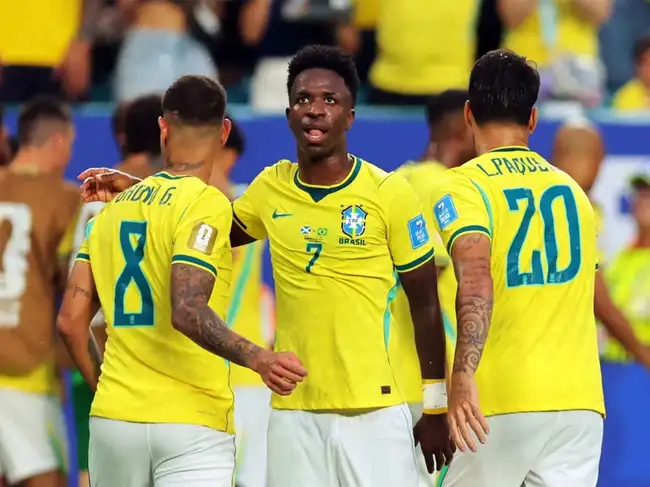 Brazil football team touches down in Kolkata ahead of friendly clash against India