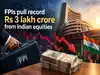 FPIs pull record Rs 3 lakh crore from Indian equities in 9 months. More pain ahead?