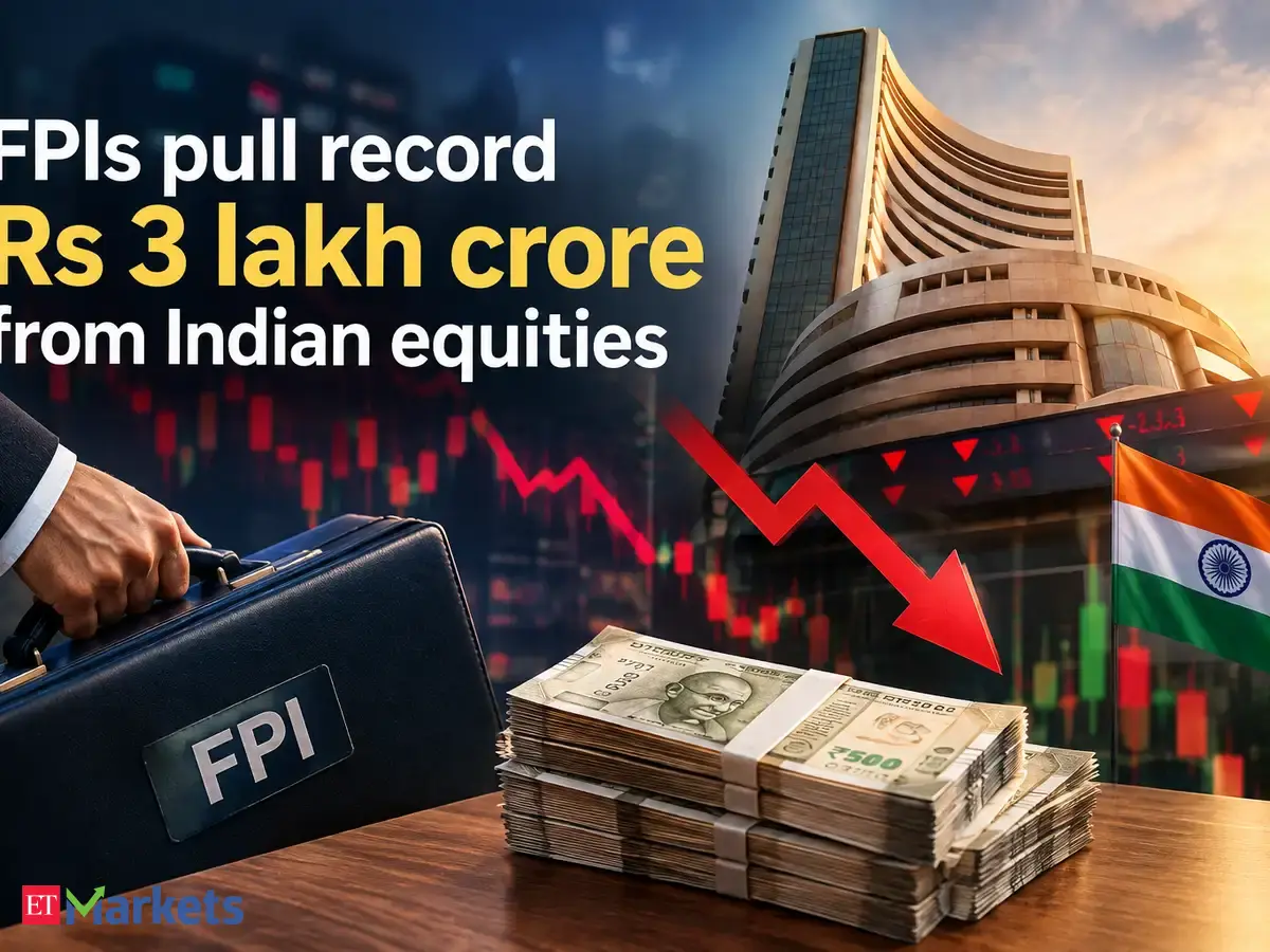 FPIs pull record Rs 3 lakh crore from Indian equities in 9 months. More pain ahead?