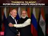 &lsquo;Very good ideas&rsquo;: Putin praises Modi&rsquo;s neutral stance, efforts to end Ukraine conflict