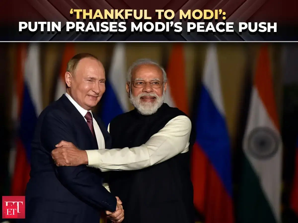 Putin says Modi has 'good ideas' for Ukraine conflict settlement