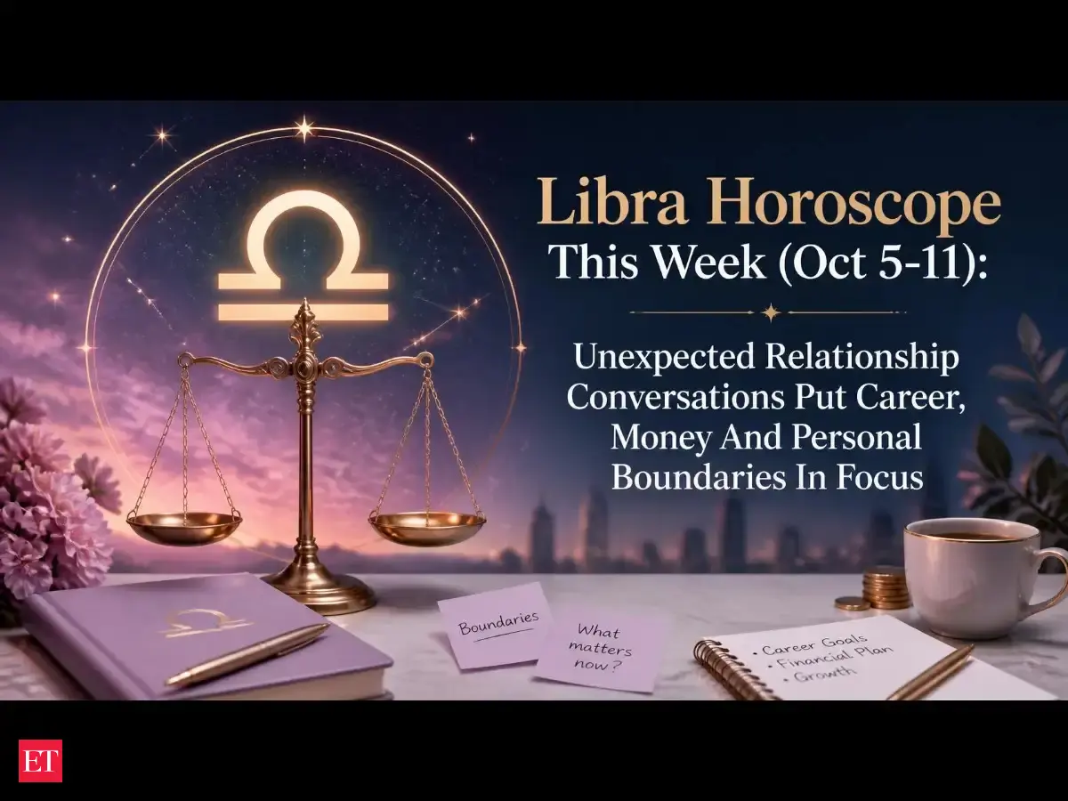 Libra Horoscope This Week (Oct 5-11): Unexpected Relationship Conversations Put Career, Money And Personal