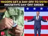 'We're not telling you who to vote for, but…': Hegseth gives US troops a day off to vote in midterms