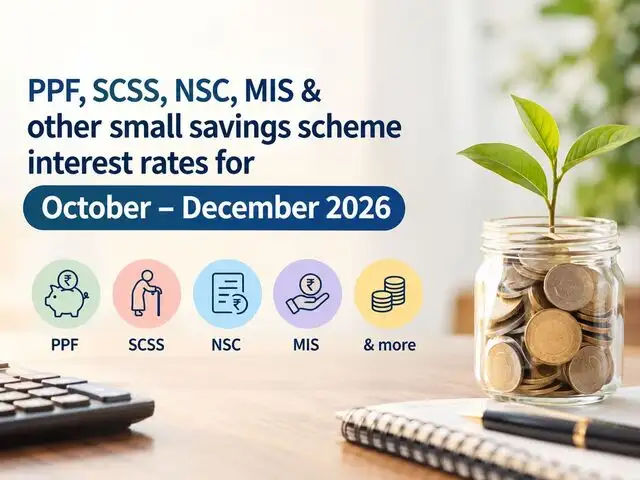 Post Office Monthly Income Scheme (POMIS) interest rate - PPF, SCSS ...