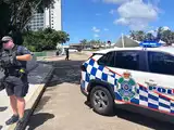 Newcastle Knights captain reacts to car crash in the city, leaving 10, including children, injured as vehicle rams into crowd of rugby fans