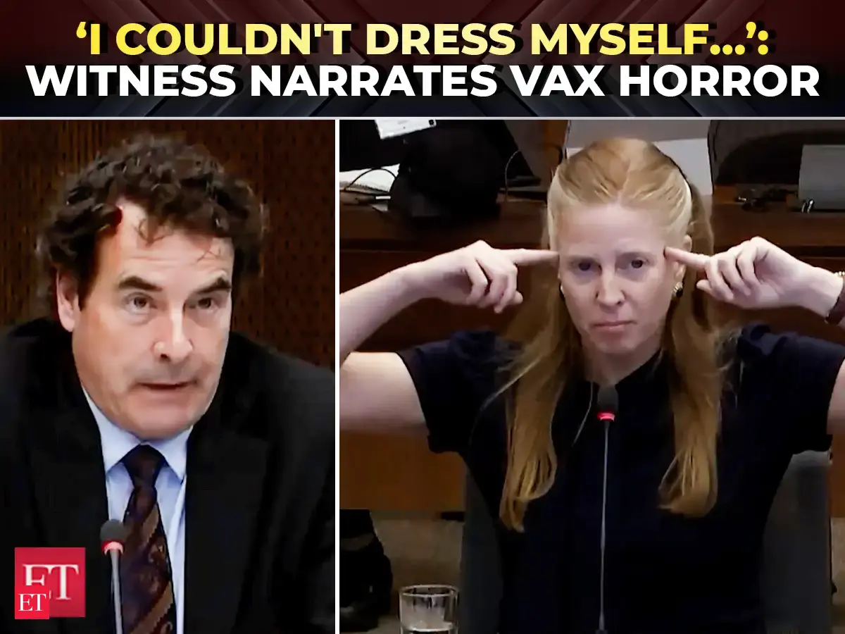 ‘I wanted to bang my head on stairs’: Witness recalls horrifying pain she experienced from COVID Vax