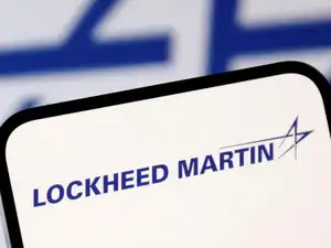FILE PHOTO: Illustration shows Lockheed Martin logo