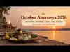 October Amavasya 2026: Sarva Pitru Amavasya - Date, Time, Tarpan, Vrat Vidhi and Puja Rituals