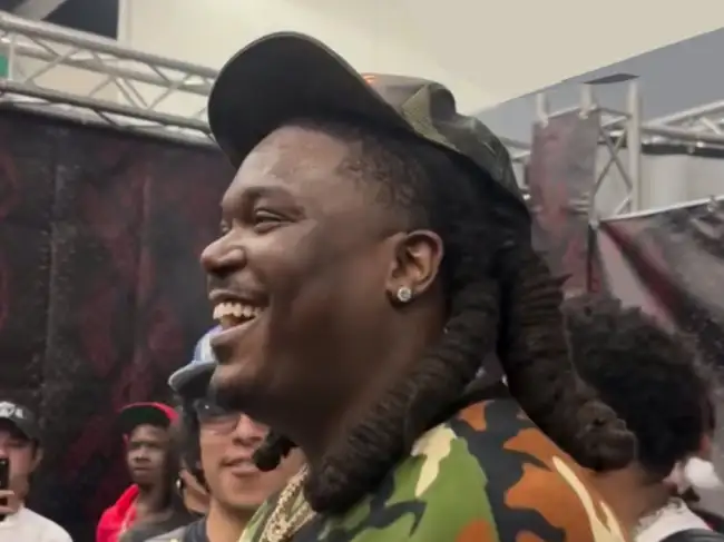Rapper Lucki allegedly stabbed in brawl with Playboi Carti's team at ...