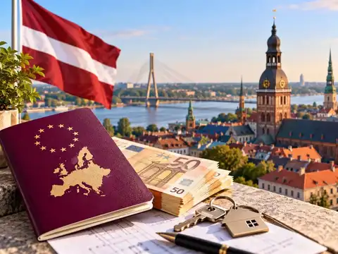 Latvia: The cheapest way into the EU costs just &euro;50,000