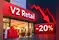 Image for Crash alert! V2 Retail shares plunge 20% on Q2 business upda