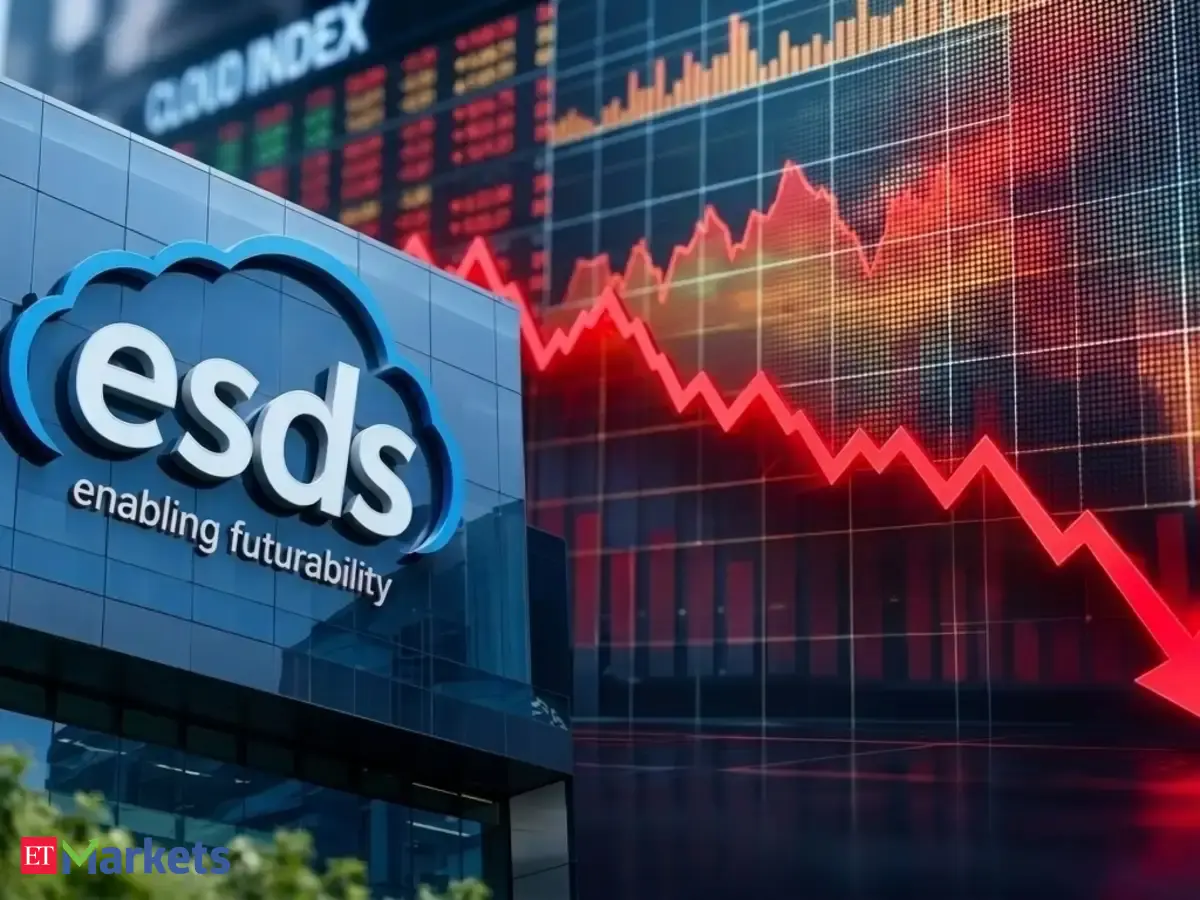 ESDS Software shares hit 5% lower circuit, crash nearly 30% in 6 sessions. What's behind the selloff?