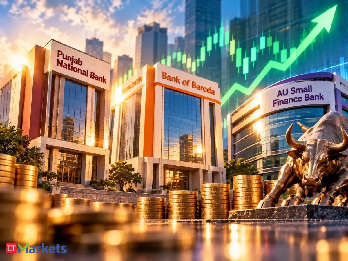PNB, Bank of Baroda, AU Small Finance Bank shares surge on strong Q2 results
