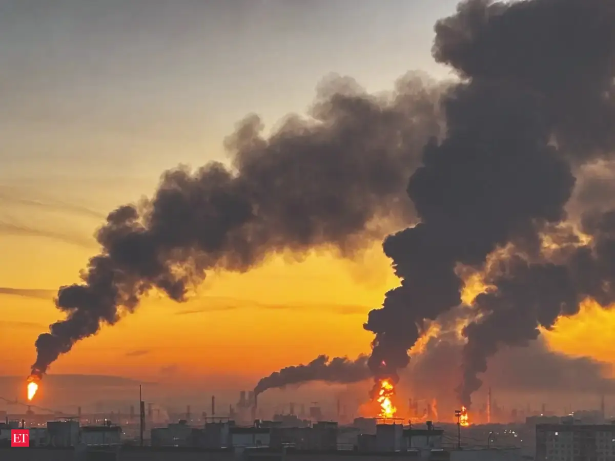 Kyiv: Over 50% of Moscow's refining capacity taken out - The Economic Times