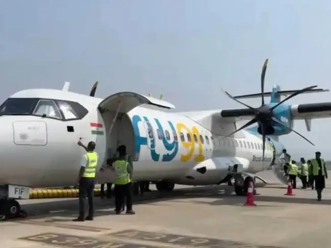 FLY91 begins operations from Navi Mumbai International Airport, launches direct flights to four destinations