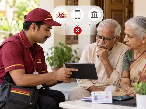 Doorstep banking isn't Aadhaar-free