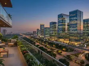 India's services sector growth at 3-month high, but quarter weakest since 2022, PMI shows real estate office buildings