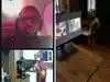Man working away from home uses Claude and old laptop to stay connected with mother through 24x7 video call