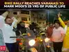 Seva Sankalp Bike Rally to mark 25 years of PM Modi's public life culminates in Varanasi