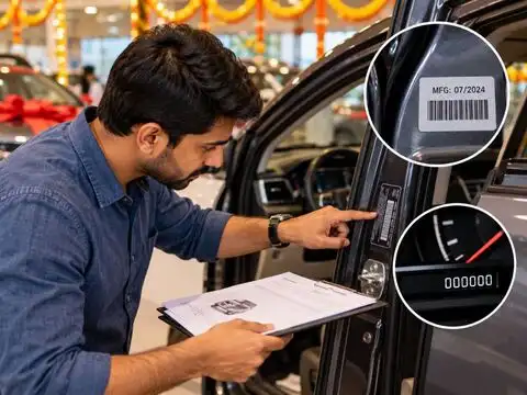 Check the manufacturing month before taking delivery