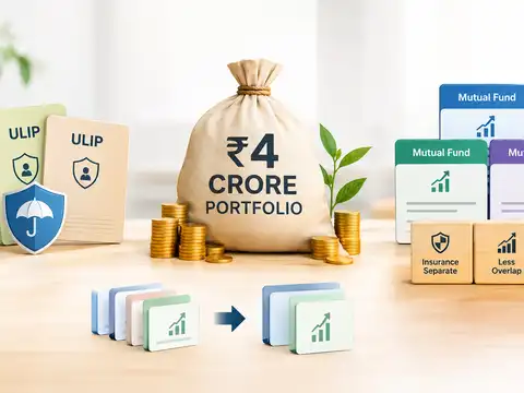 Rs 4 crore portfolio with ULIPs and multiple mutual funds. Should you simplify and consolidate your investments?
