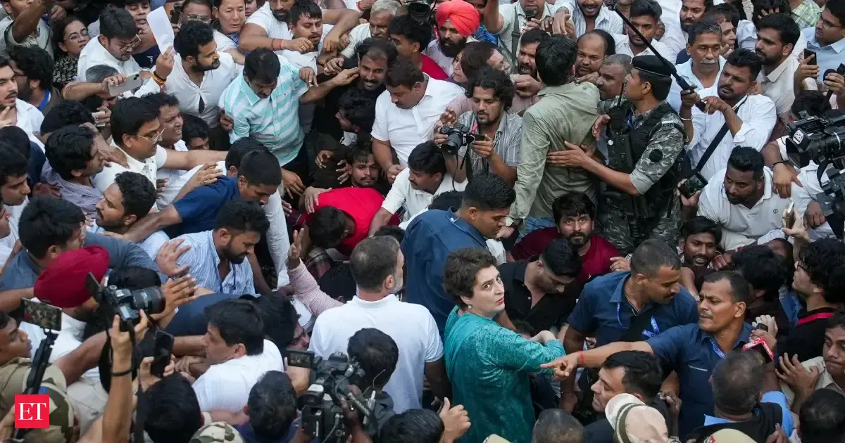 ‘Police scratched me all over’: Priyanka Gandhi recalls being dragged ...