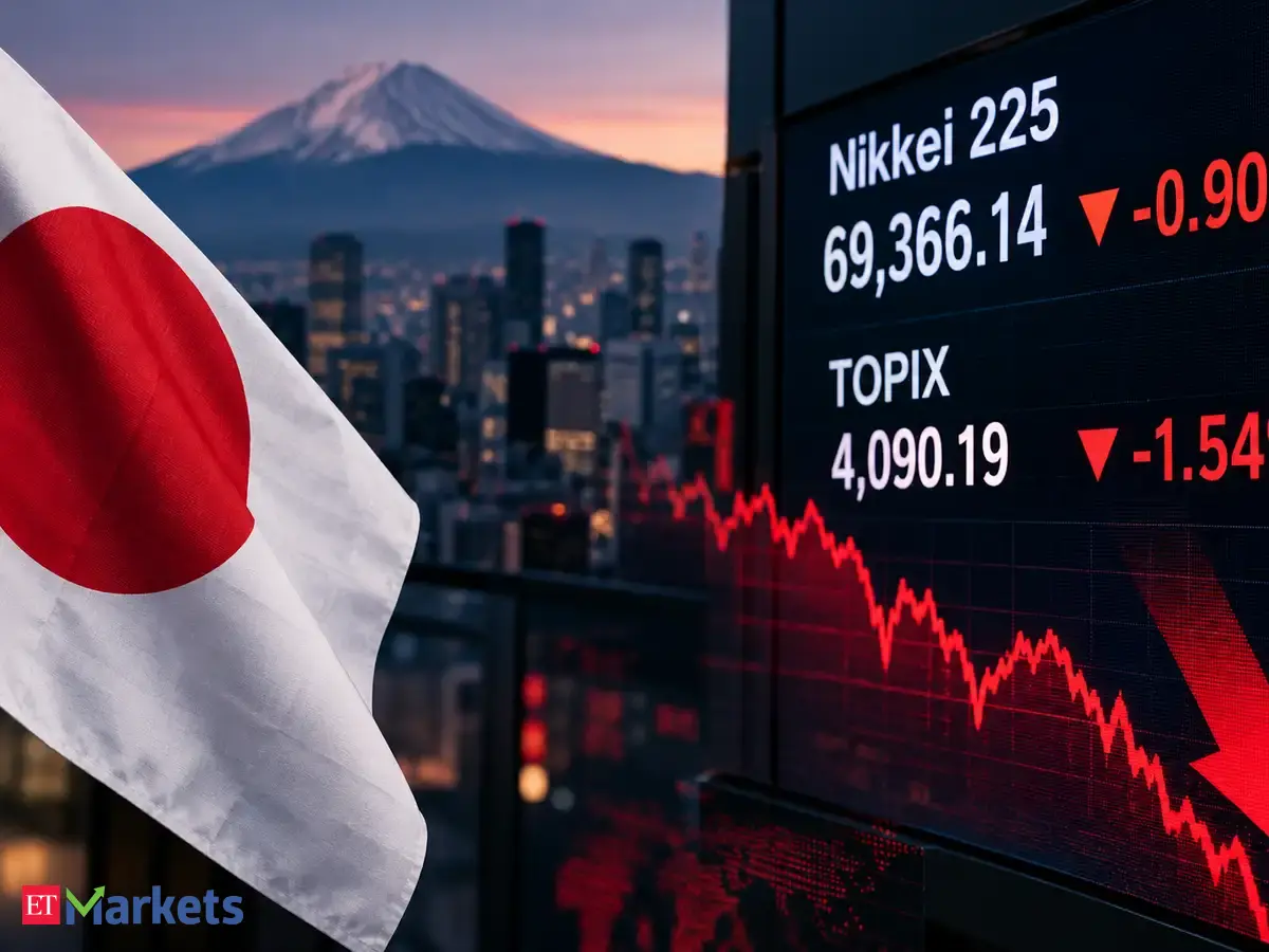 Global Market: Japan stocks fall for second day as profit-taking, rate fears weigh