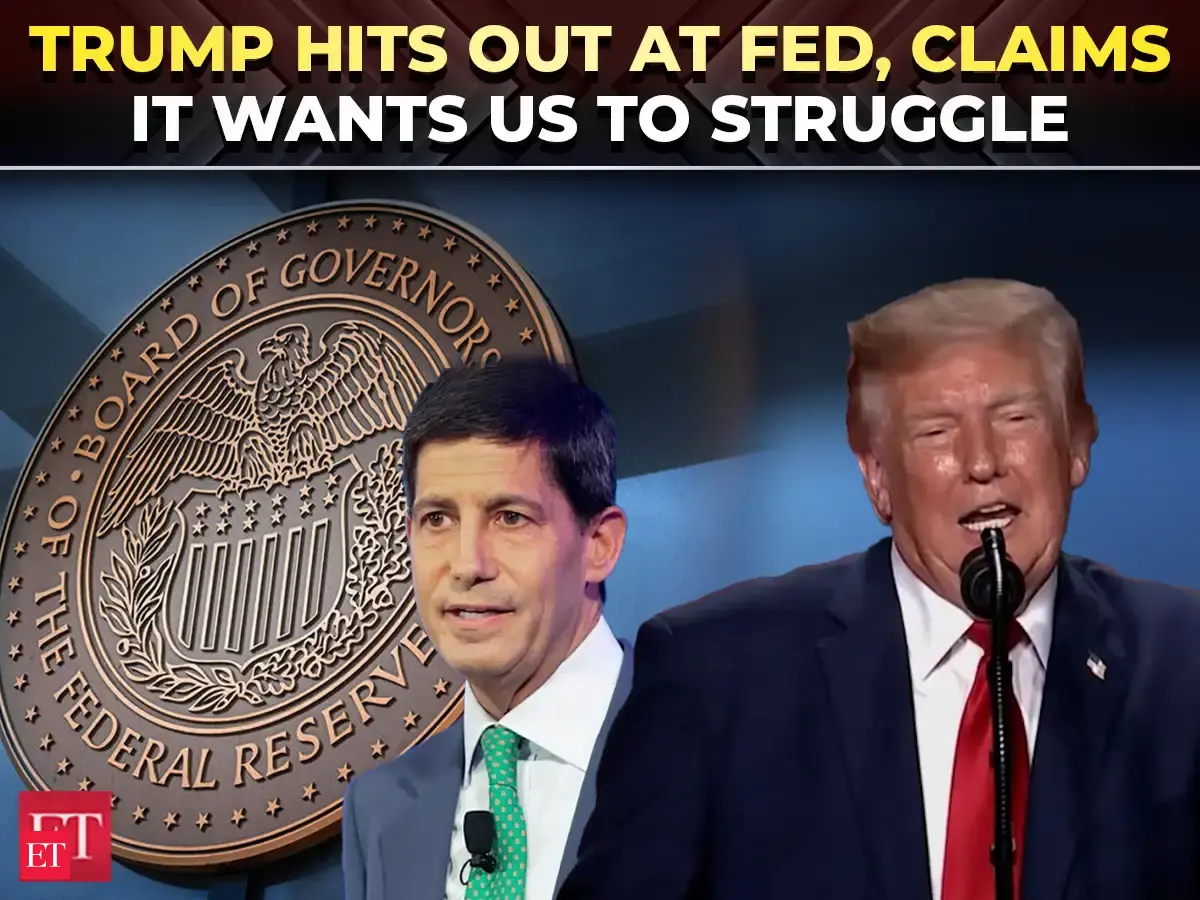 'Fed wants US economy to do badly…': Trump targets Federal Reserve over Mortgage rates