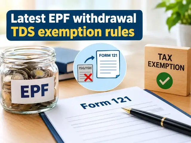 Latest EPF withdrawal TDS exemption rules: EPFO says Form 121 has ...
