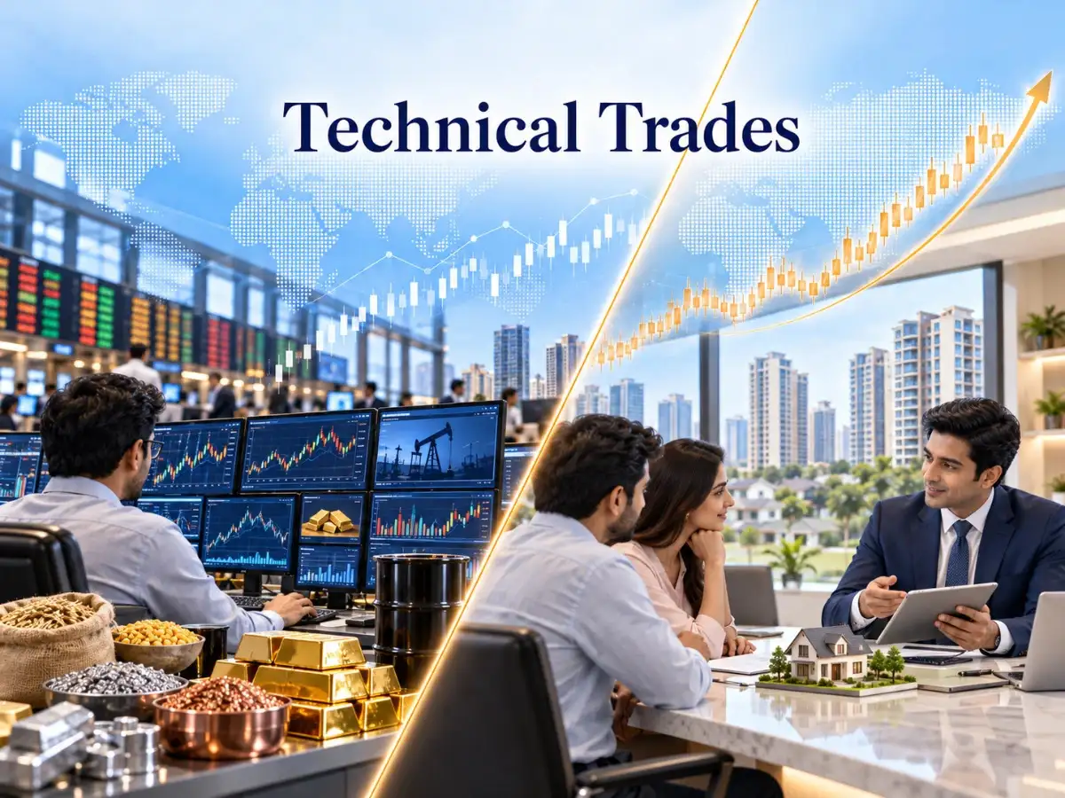 Two Trades for Today: A commodities exchange for a 5.95% upmove, a mid-cap financial service stock for a r