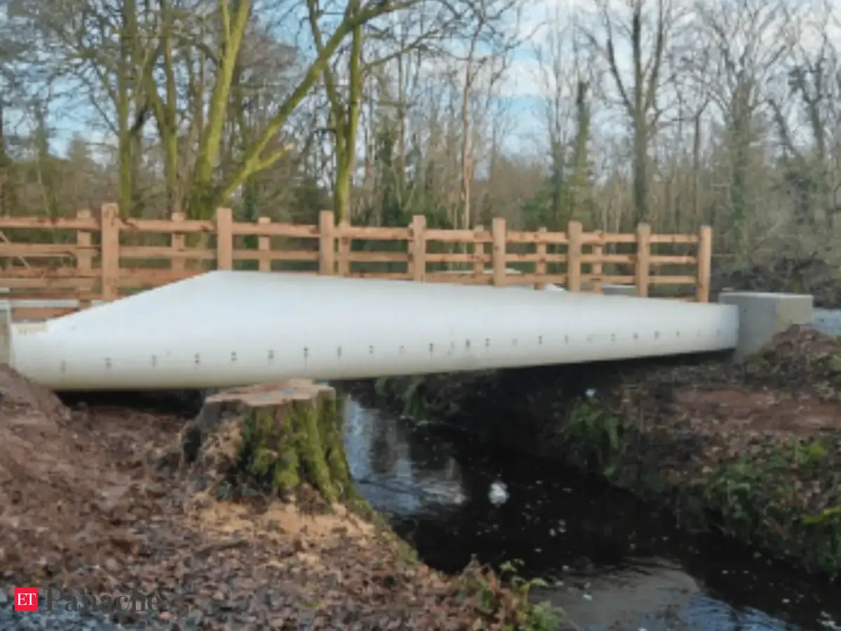 Ireland turns retired wind turbine blades into bridges and furniture. How Kilrush is giving renewable energy waste a second life