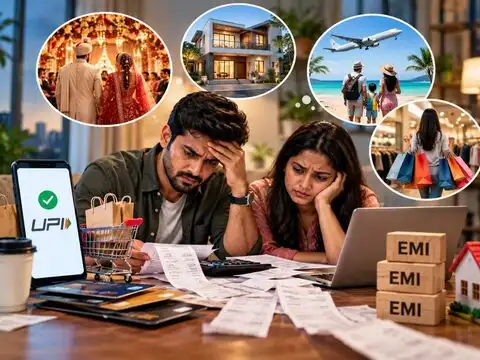 Easy EMIs, invisible spending, constant pressure
