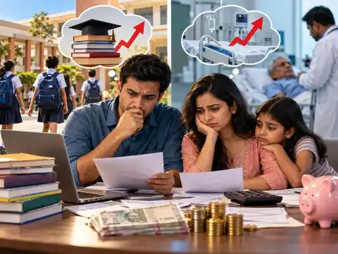 Education and health costs arrive in waves