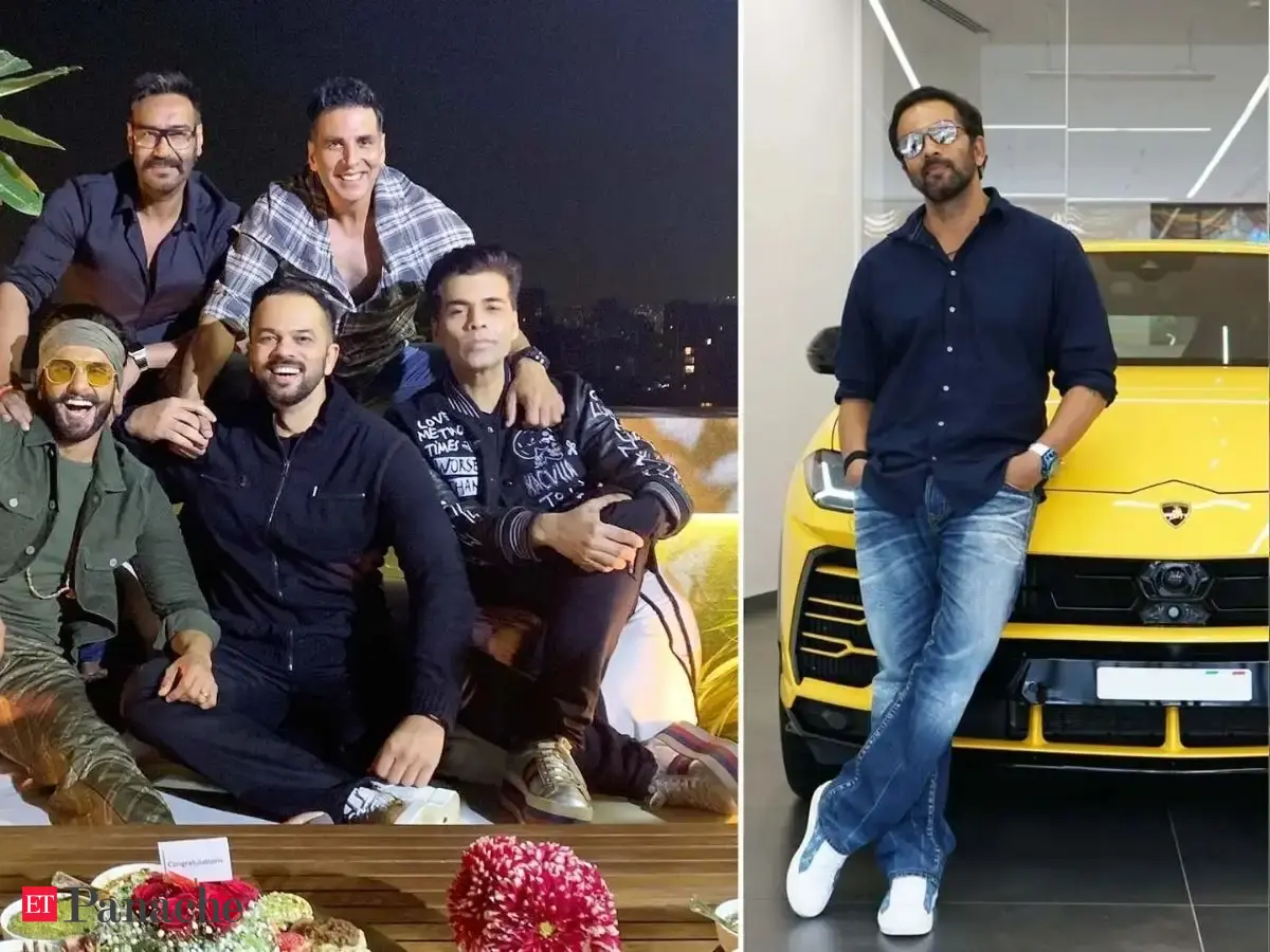 Image for Rohit Shetty lives in a 10-storey  mansion in Juhu, Mumbai, priced Rs 80,000 per sq ft:  First four floors house only his  cars. Home features huge gym, home theatre, green terrace