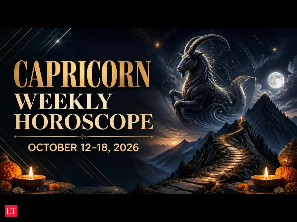 Capricorn Weekly Horoscope, October 12-18, 2026: Career, Money and Love Predictions During Navratri Week