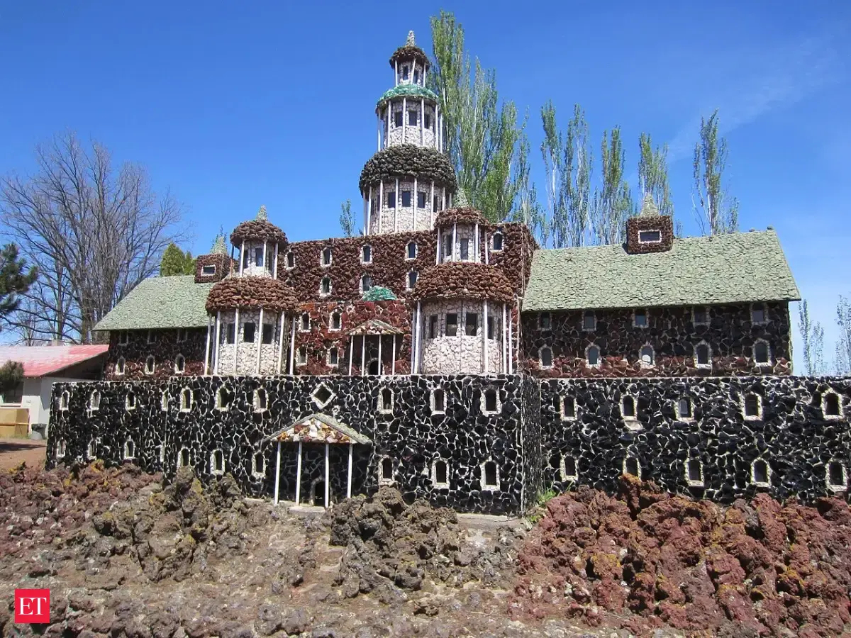 An Oregon farmer began stacking rocks at age 52 as a winter hobby; over ...
