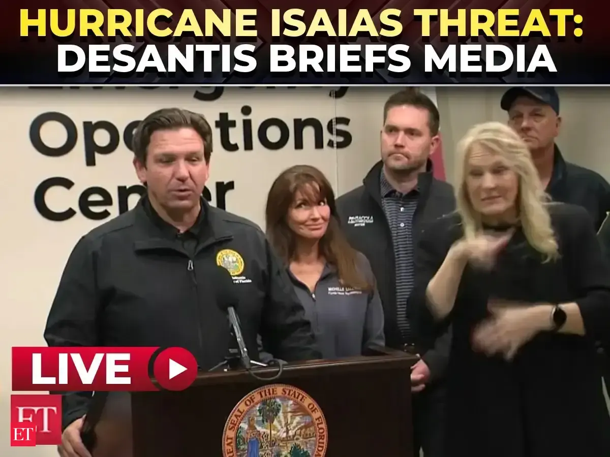 LIVE | Florida on alert! DeSantis delivers storm update amid Hurricane ...