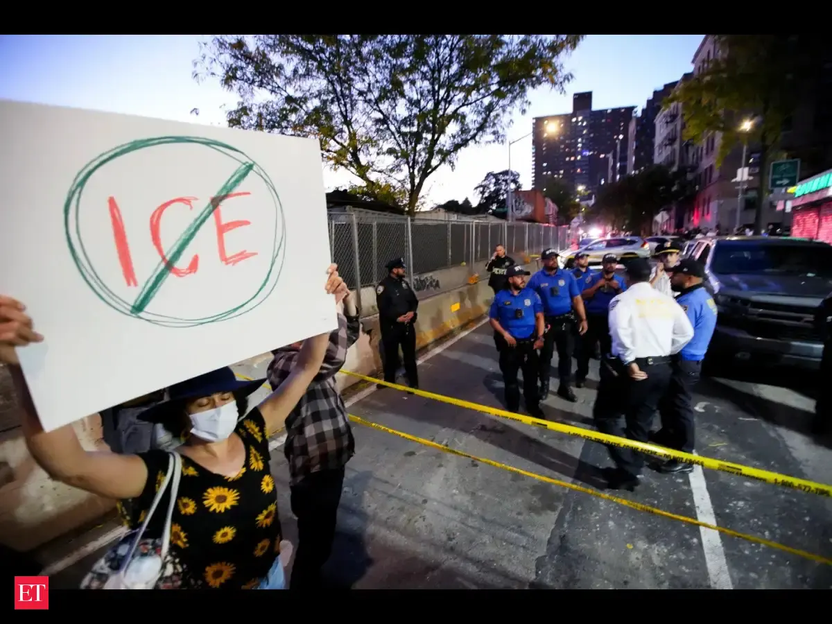 New York protests: Hundreds hit streets after Dominican man shot at by ICE officers, Mayor Zohran Mamdani takes on Donald Trump. Watch video