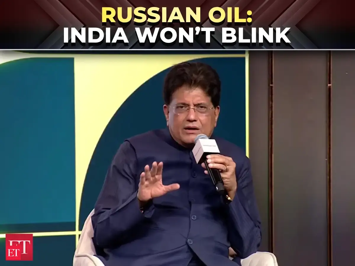 'We are a self-respecting country': Piyush Goyal on Russian oil and US tariff threat | ETSA 2026