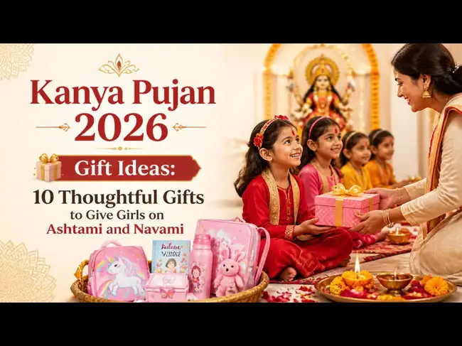 Kanya Pujan 2026 Gift Ideas: 10 Thoughtful Gifts to Give Girls on ...