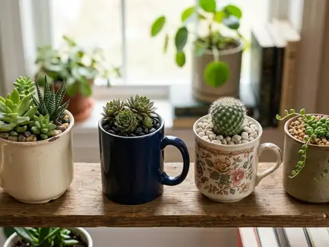Turn them into small planters