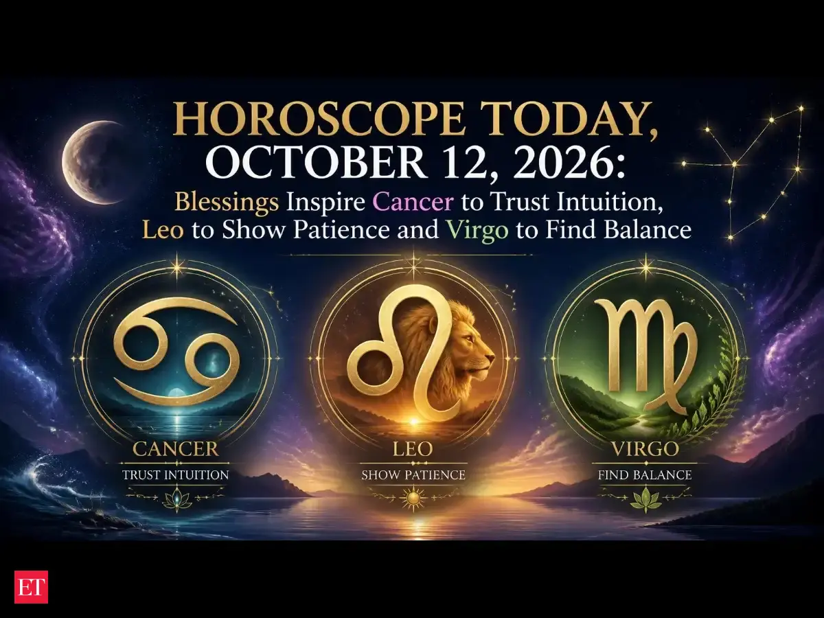 Horoscope Today, October 12, 2026: Maa Brahmacharini's Blessings Inspire Cancer to Trust Intuition, Leo to Show Patience and Virgo to Find Balance