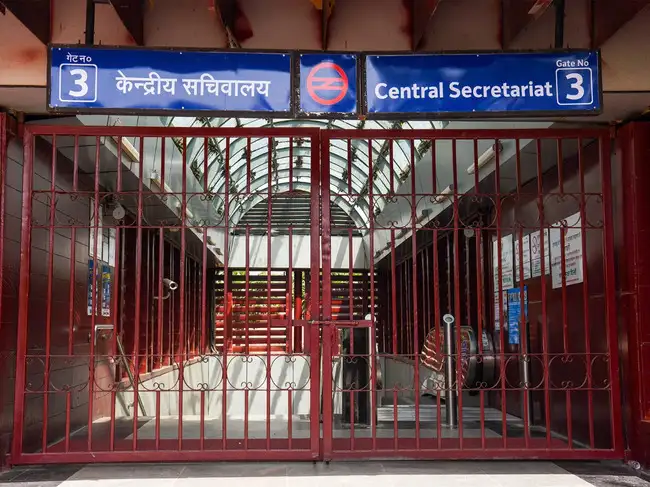 Delhi Metro shuts entry, exit at six stations amid Congress' call for protest march