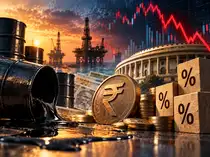 Crude oil, rupee &amp; interest rates: Is the macroeconomic squeeze spreading to equities?<br>