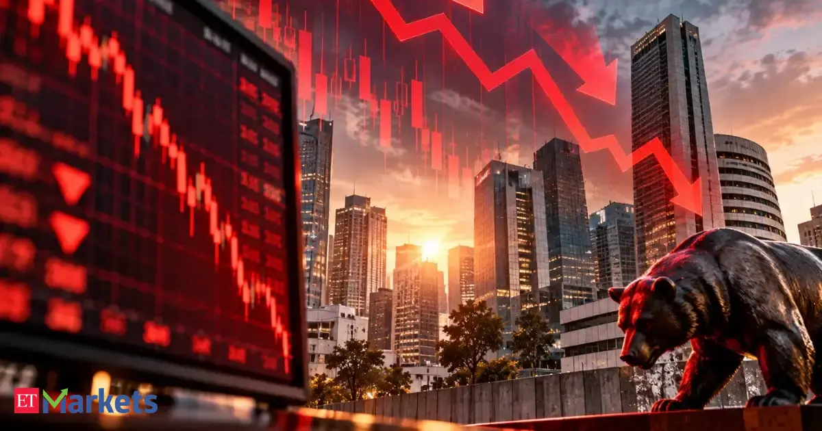 Why did market fall today? Sensex ends 548 pts lower, Nifty below ...