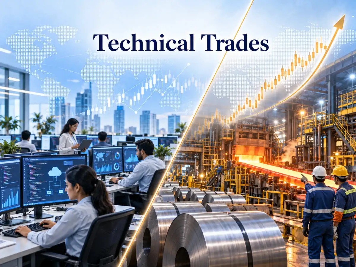 Two Trades for Today: An IT major for a 5.7% upmove, a mid-cap iron and steel maker’s stock for a rise of